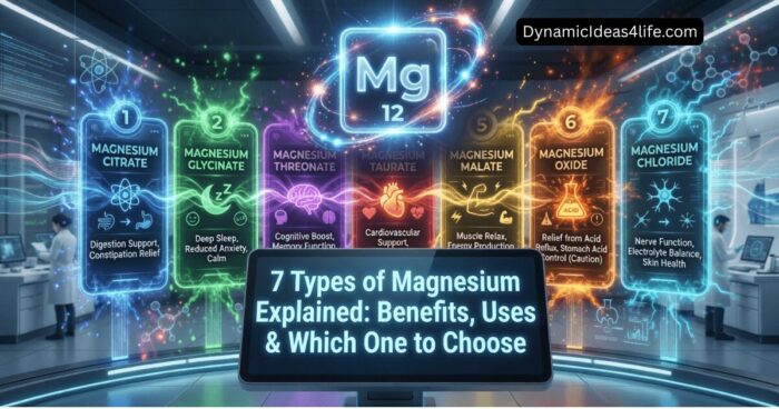 7 types of magnesium and what each one does