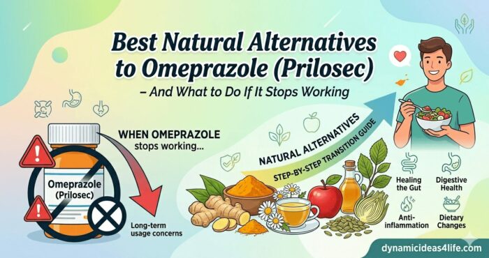 Best Natural Alternatives to Omeprazole (Prilosec) – And What to Do If It Stops Working