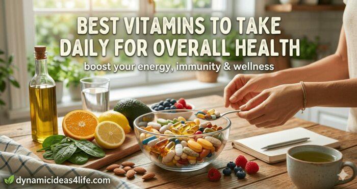 Best Vitamins To Take Daily For Overall Health featured image