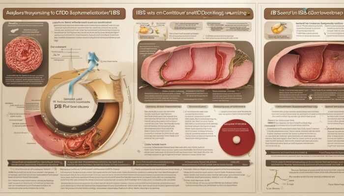 Image depicting an overview of IBS and IBD, explaining the differences between the two conditions.